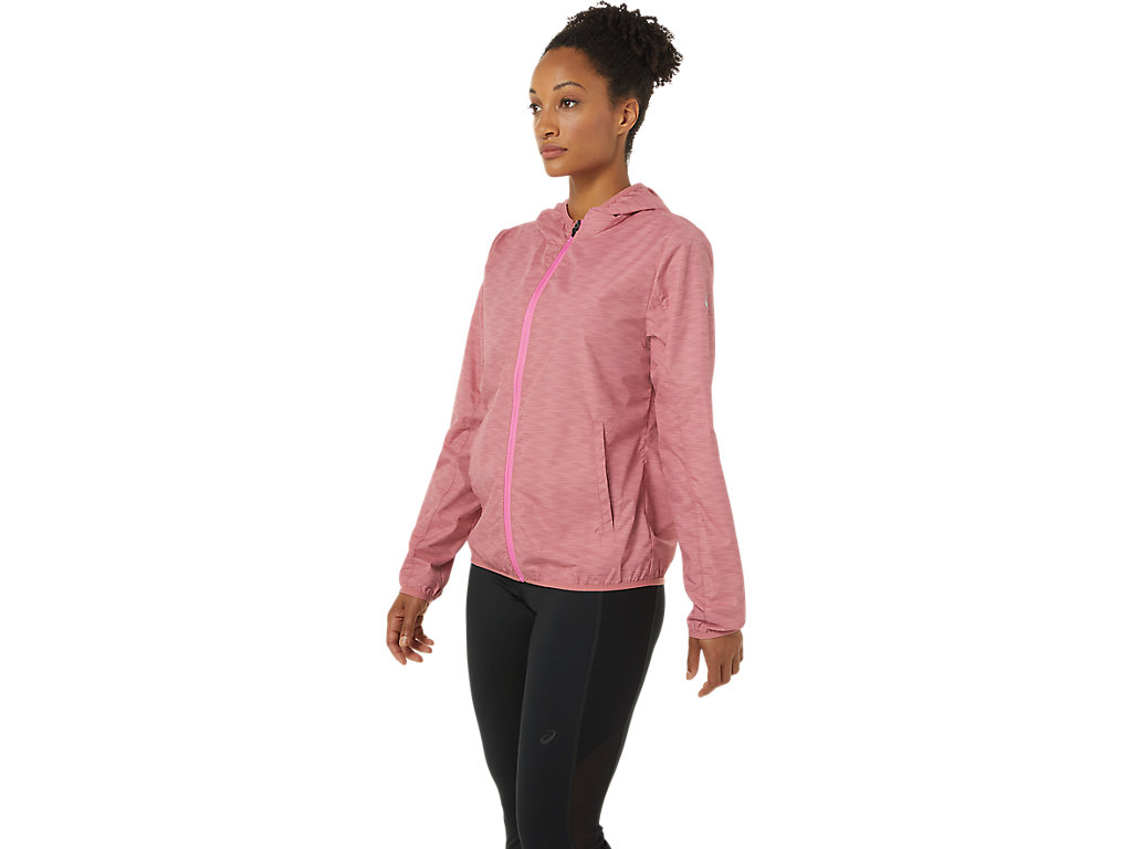 Casaco Asics Packable Feminino Rosa | 5670-TDJIQ