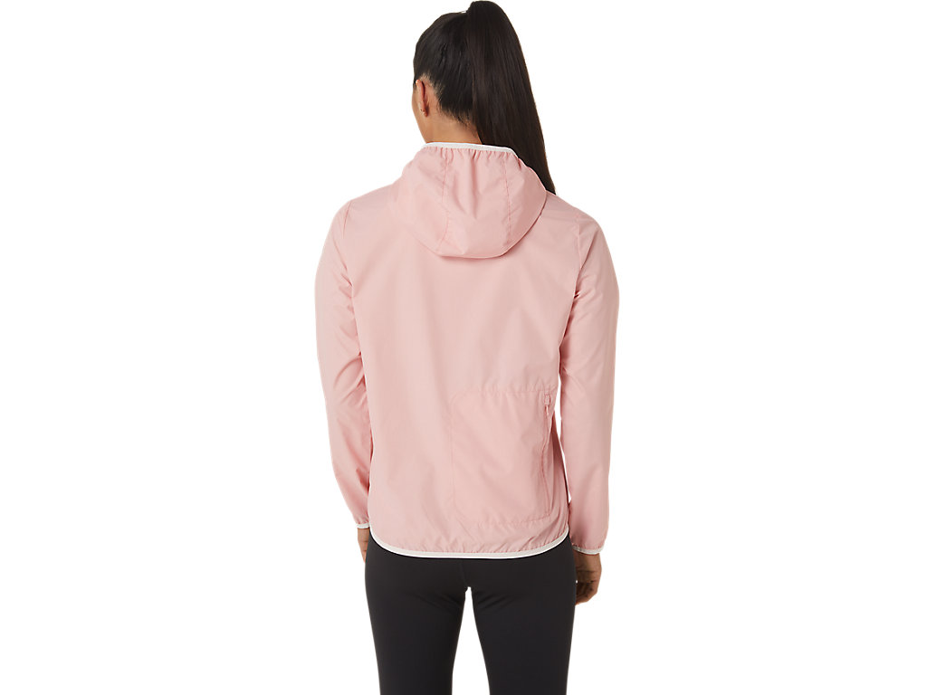 Casaco Asics Packable Feminino Rosa Azuis | 7389-AKQRS