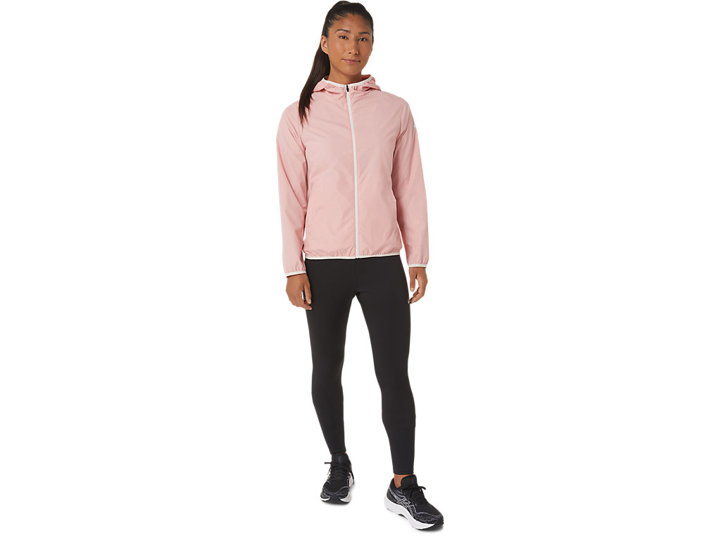 Casaco Asics Packable Feminino Rosa Azuis | 7389-AKQRS