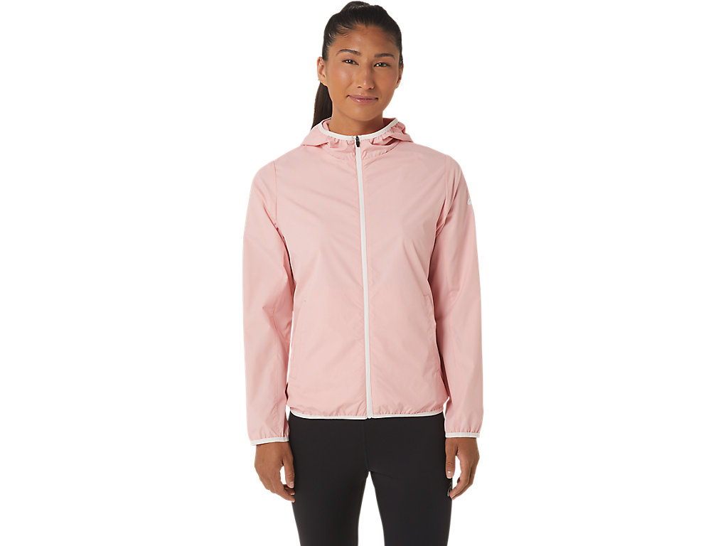 Casaco Asics Packable Feminino Rosa Azuis | 7389-AKQRS