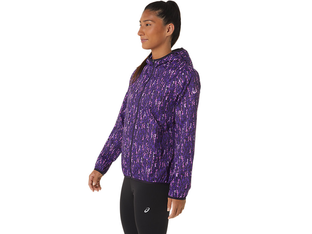 Casaco Asics Packable Feminino Roxo | 0423-ASGWP