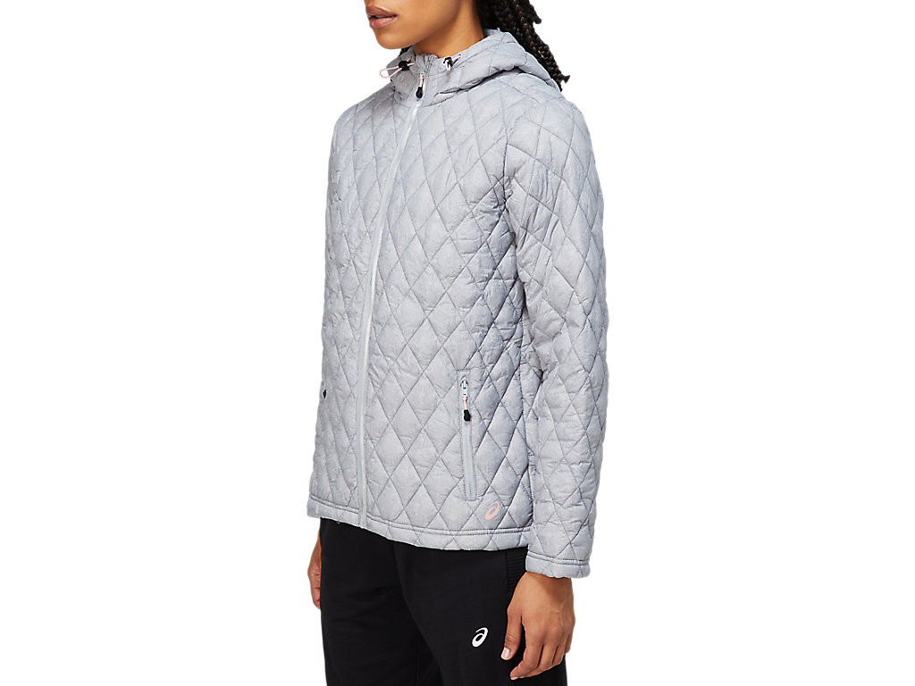 Casaco Asics Performance Insulated Feminino Cinzentas | 0317-MYXWN