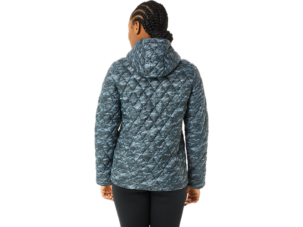 Casaco Asics Performance Insulated Feminino Luz Azuis | 5681-CPSAH