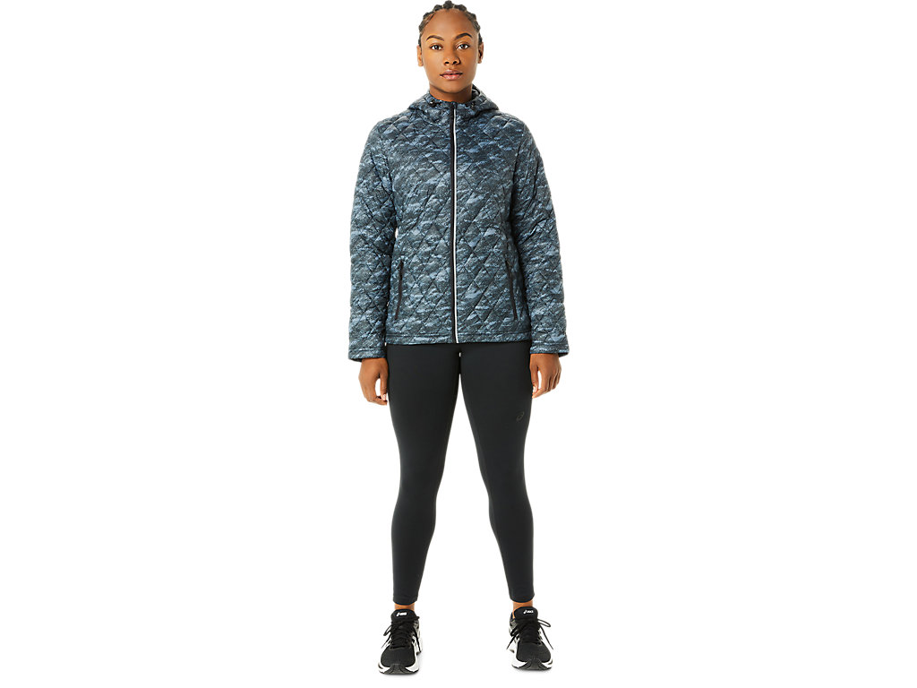 Casaco Asics Performance Insulated Feminino Luz Azuis | 5681-CPSAH