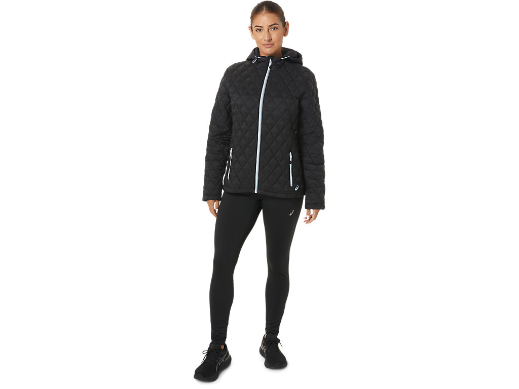 Casaco Asics Performance Insulated Feminino Pretas Azuis | 8246-CFWVY