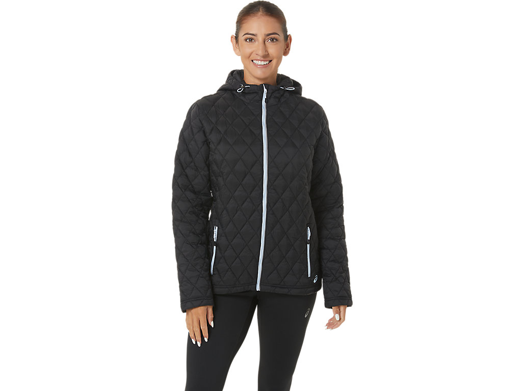 Casaco Asics Performance Insulated Feminino Pretas Azuis | 8246-CFWVY