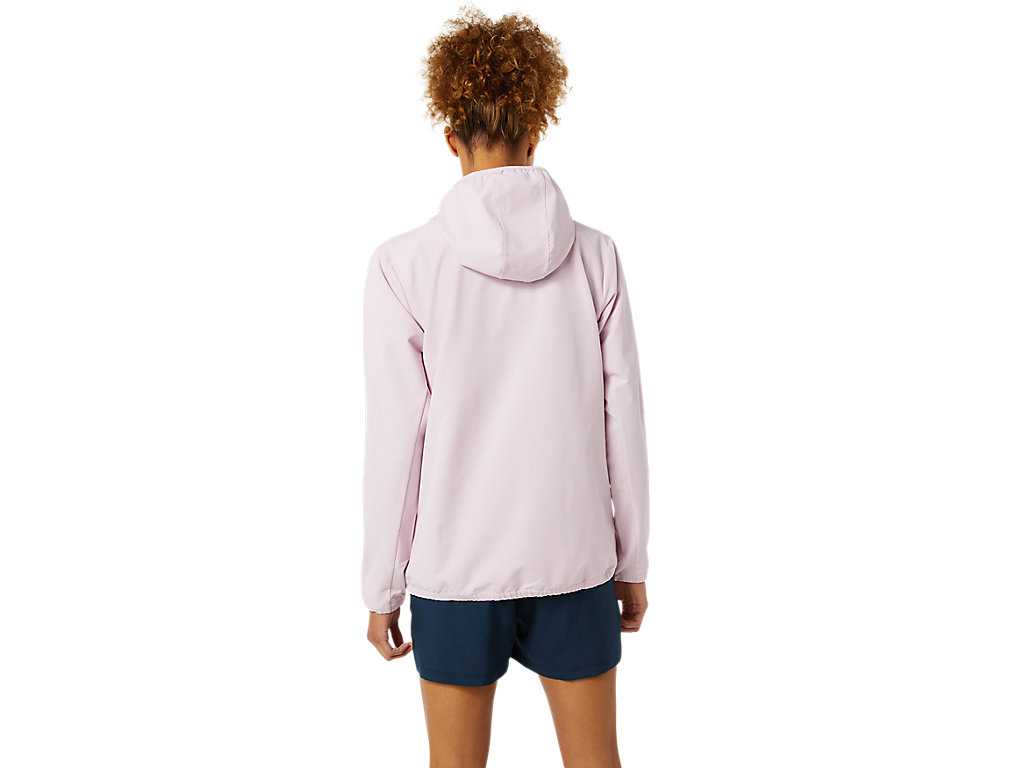 Casaco Asics Ready-Set Feminino Rosa Azuis | 0456-BAEVG