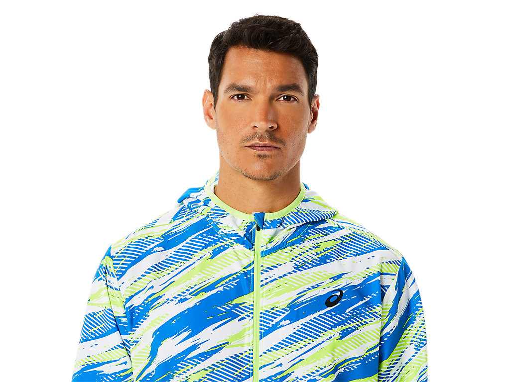 Casaco Asics Ready-Set Lam Masculino Verdes | 9537-NQFRI