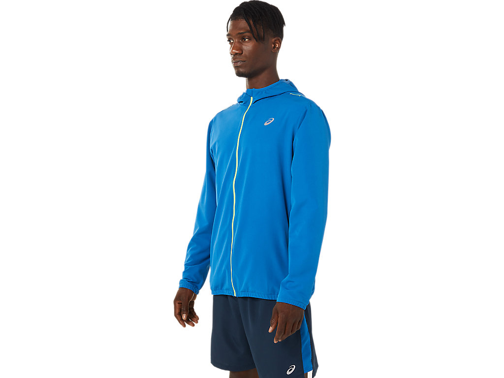 Casaco Asics Ready-Set Masculino Verdes | 9736-RSLYF