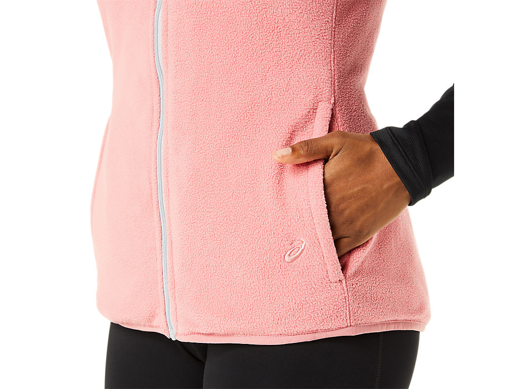 Casaco Asics Reverse Insulated Vest Feminino Cinzentas Rosa | 7135-CRUAE