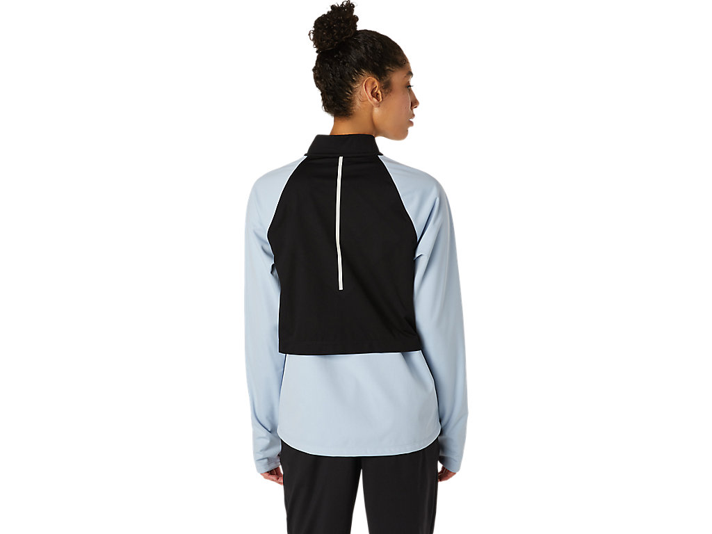 Casaco Asics Thermostorm Full Zip Feminino Luz Azuis Pretas | 1859-EVBSD