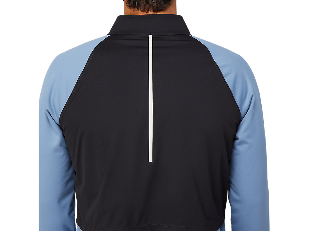 Casaco Asics Thermostorm Full Zip Masculino Azuis Pretas | 6943-DAJFG