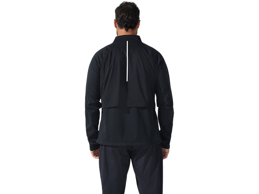 Casaco Asics Thermostorm Full Zip Masculino Pretas Pretas | 7831-YPUZQ