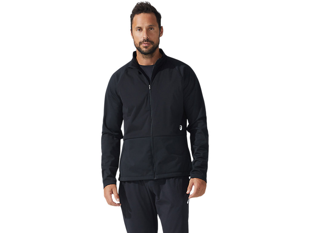 Casaco Asics Thermostorm Full Zip Masculino Pretas Pretas | 7831-YPUZQ