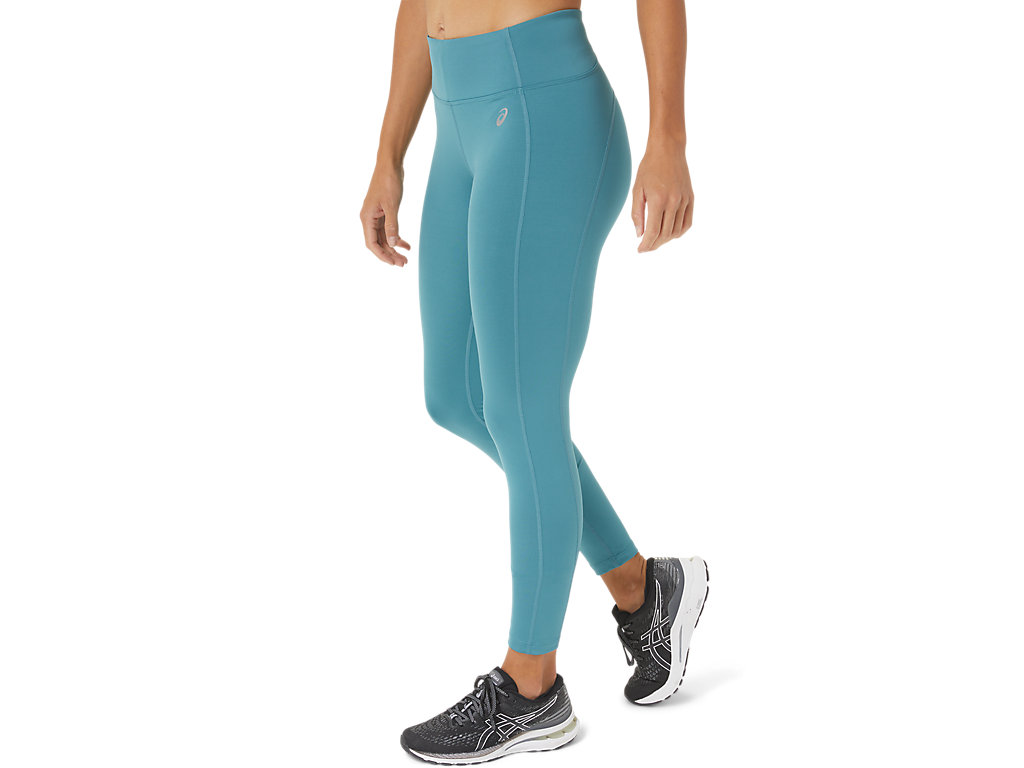 Leggings Asics 7/8 Performance Feminino Verdes Escuro | 3296-DFCLW