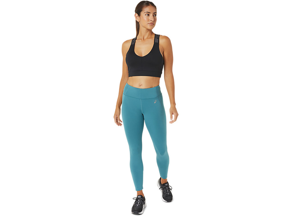 Leggings Asics 7/8 Performance Feminino Verdes Escuro | 3296-DFCLW