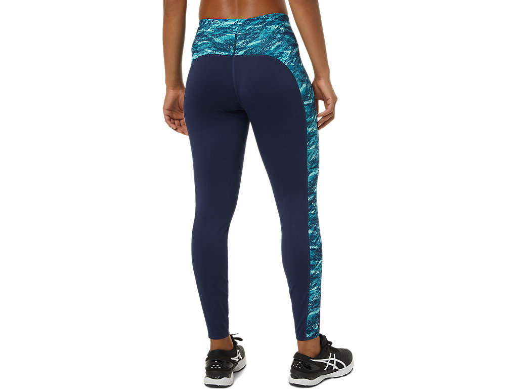 Leggings Asics 7/8 Performance Feminino Azul Marinho Multicoloridas | 6493-LGIZB