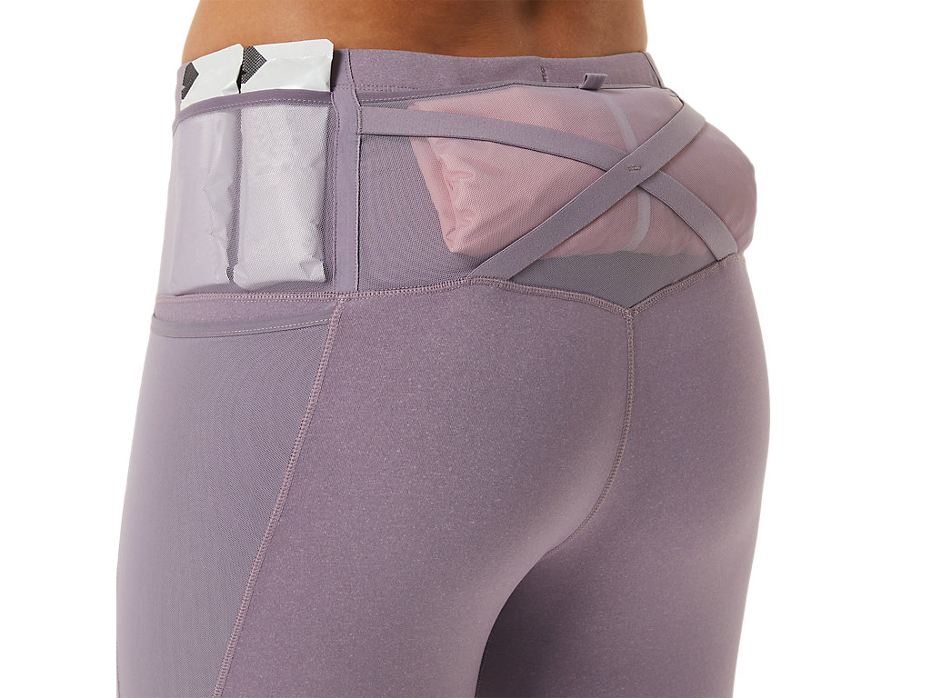 Leggings Asics Distance Supply 7/8 Feminino Roxo | 0967-UIMWC