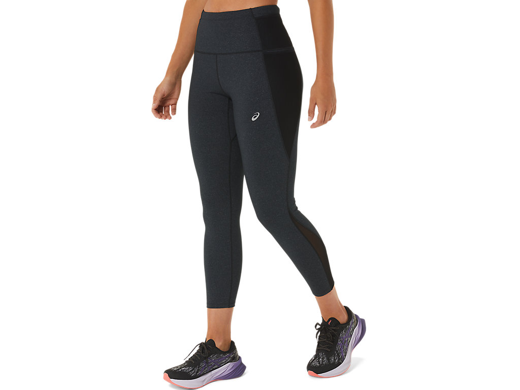 Leggings Asics Distance Supply 7/8 Feminino Pretas | 5346-KUHZF