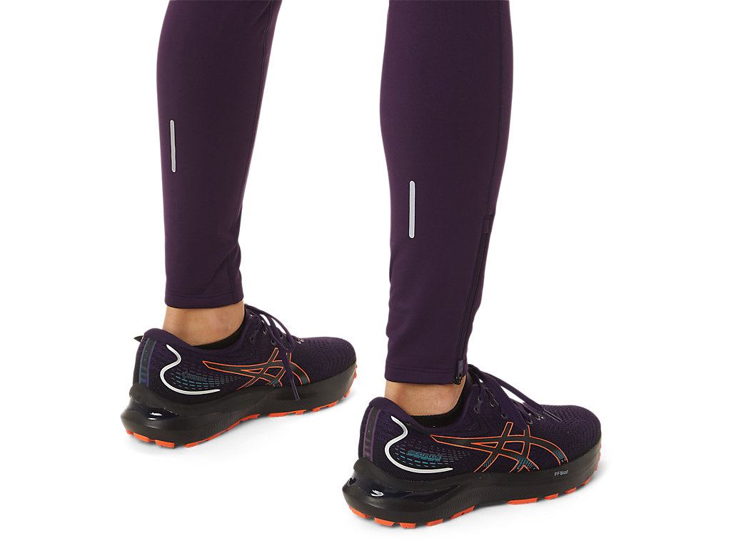 Leggings Asics Inverno Run Feminino Roxo | 8695-YBFHE