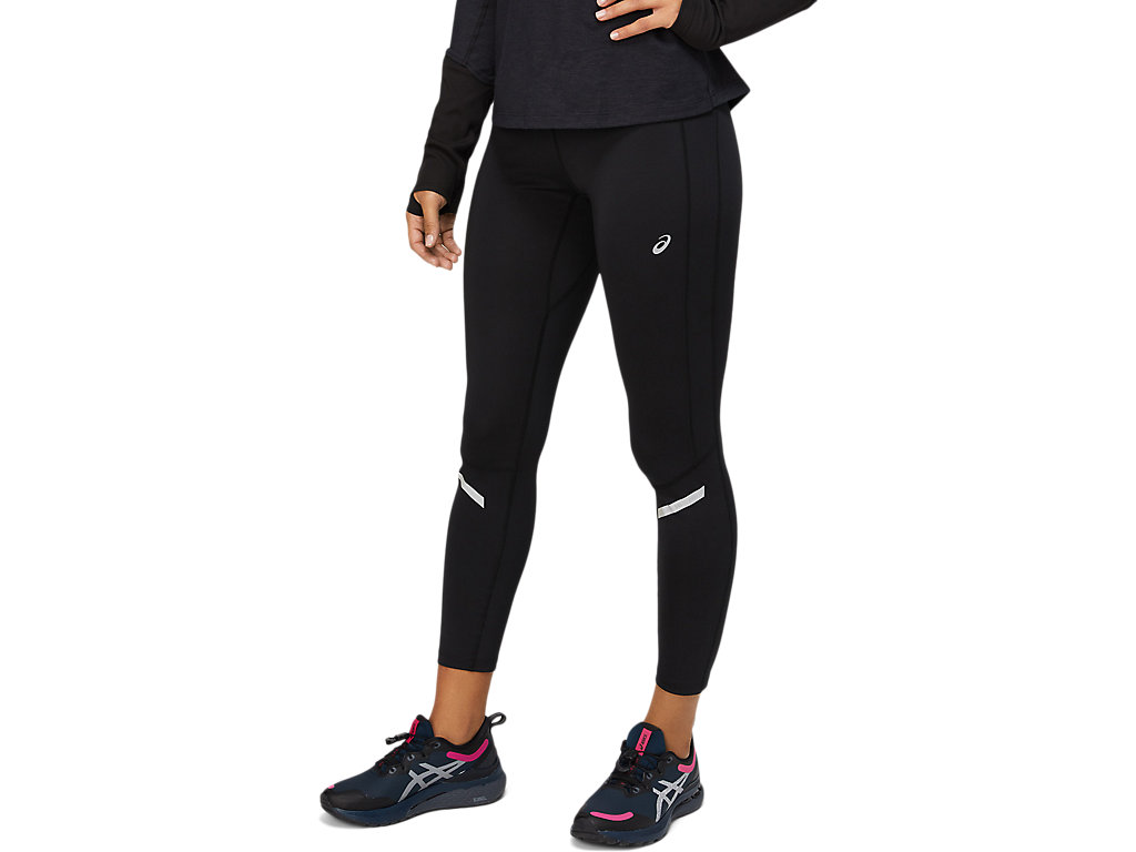 Leggings Asics Lite-Show Feminino Pretas | 4069-ABSDO