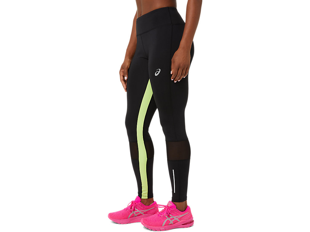 Leggings Asics Lite-Show Feminino Pretas Luz Verdes | 5408-LNOMX