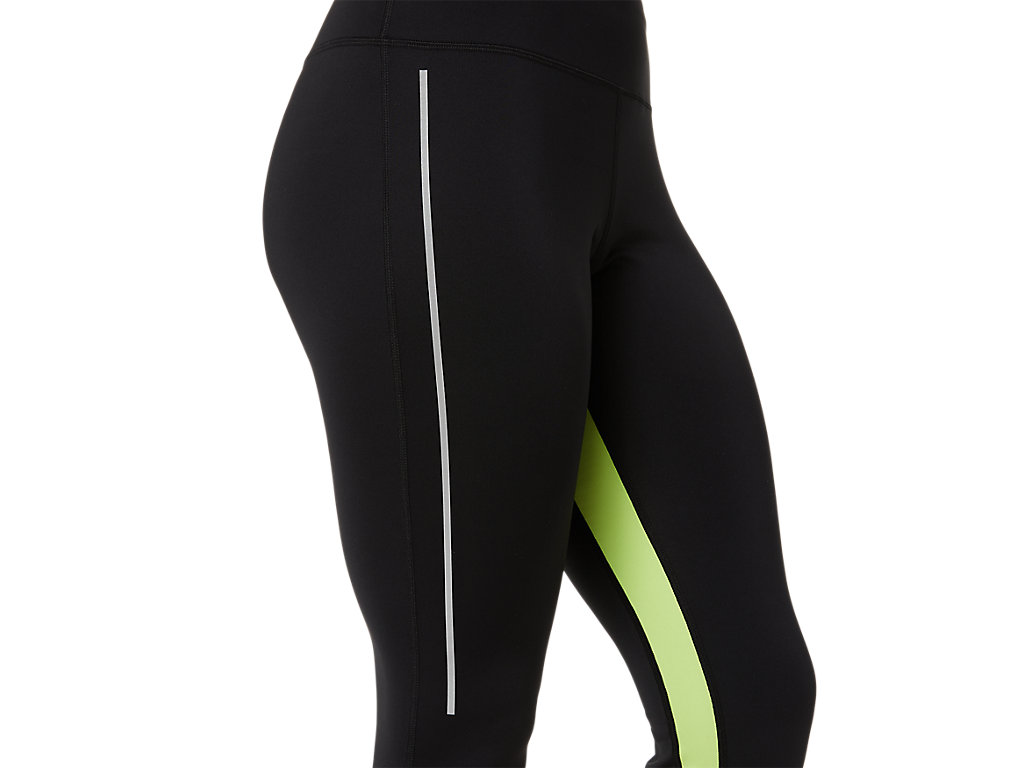 Leggings Asics Lite-Show Feminino Pretas Luz Verdes | 5408-LNOMX