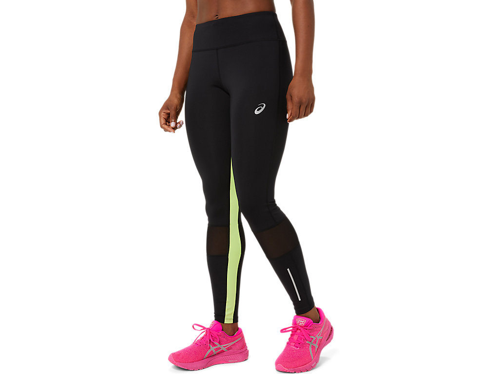 Leggings Asics Lite-Show Feminino Pretas Luz Verdes | 5408-LNOMX