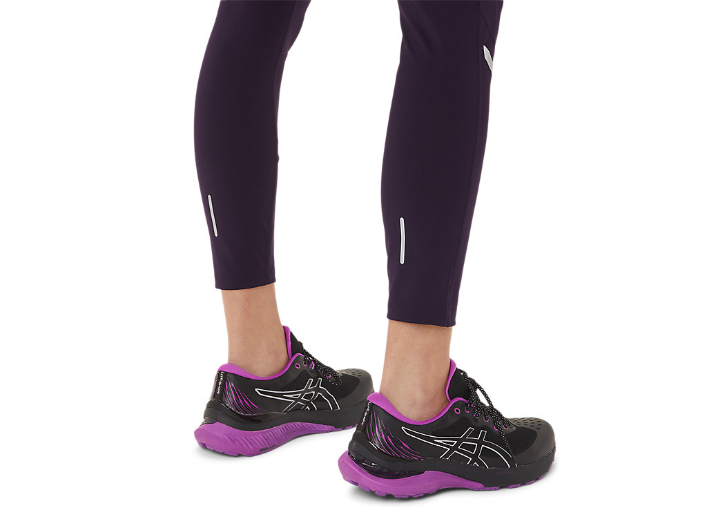 Leggings Asics Lite-Show Feminino Roxo Escuro | 6594-PRDNH