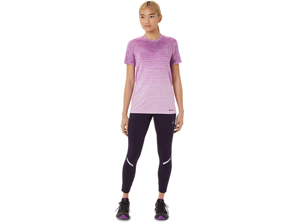 Leggings Asics Lite-Show Feminino Roxo Escuro | 6594-PRDNH