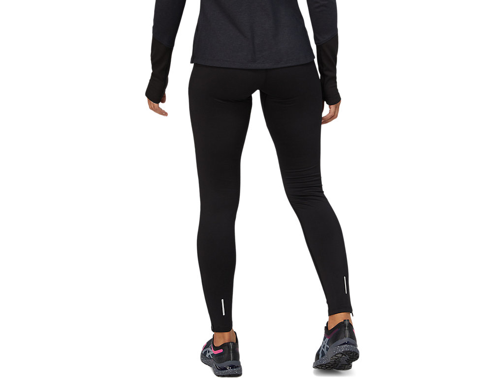 Leggings Asics Lite-Show Inverno Feminino Pretas | 1075-OJIQW