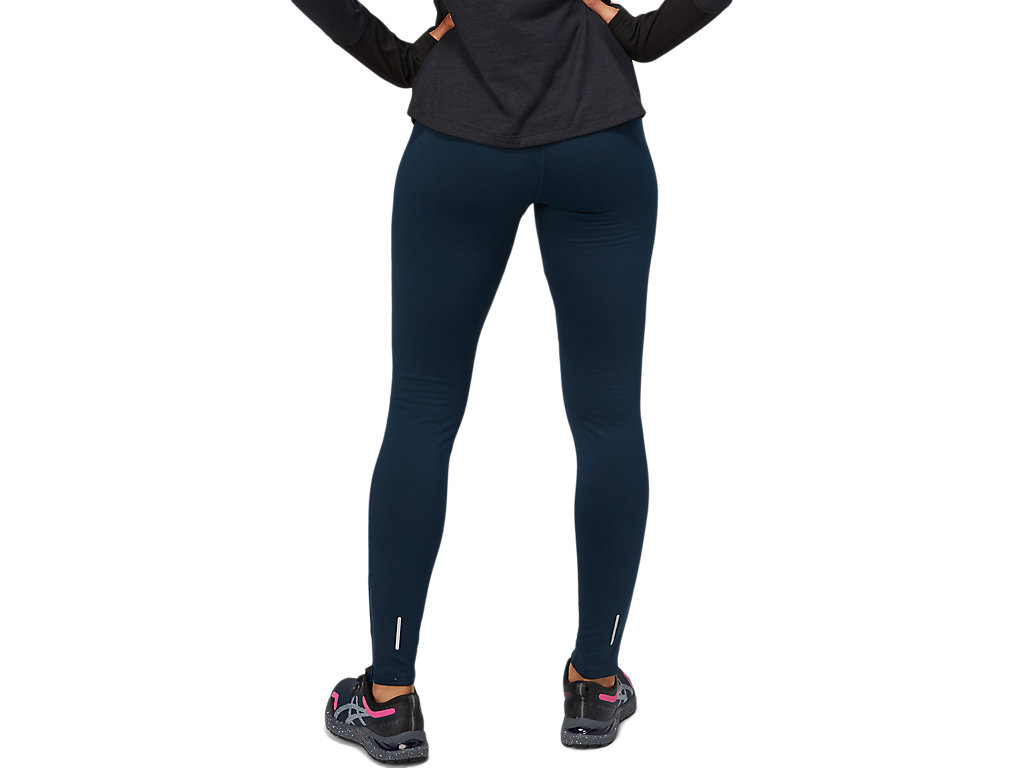 Leggings Asics Lite-Show Inverno Feminino Azuis | 9502-MAKXT