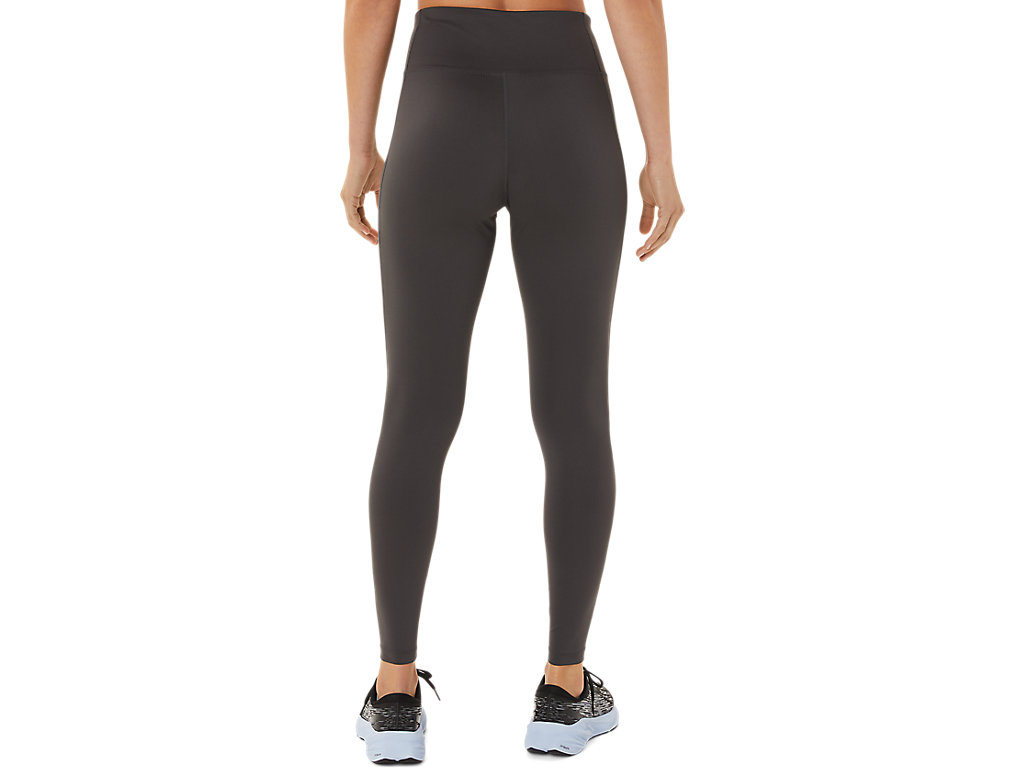 Leggings Asics Logo Gráficas Feminino Obsidiana Cinzentas | 7254-DPFYB