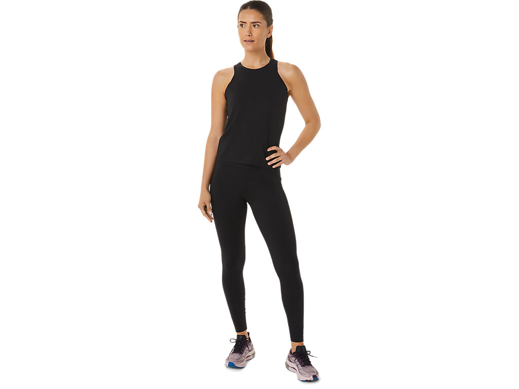 Leggings Asics Movekoyo Treino Feminino Pretas | 7368-UFVZQ