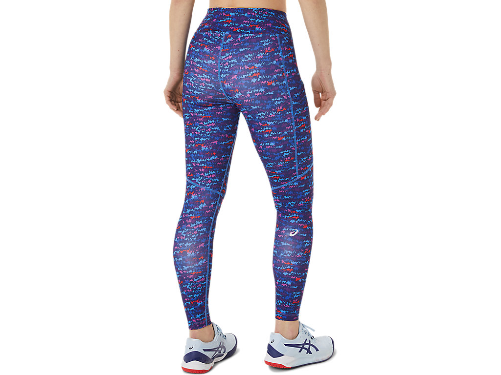 Leggings Asics New Strong 92 Printed Feminino Roxo | 1937-VXSTB