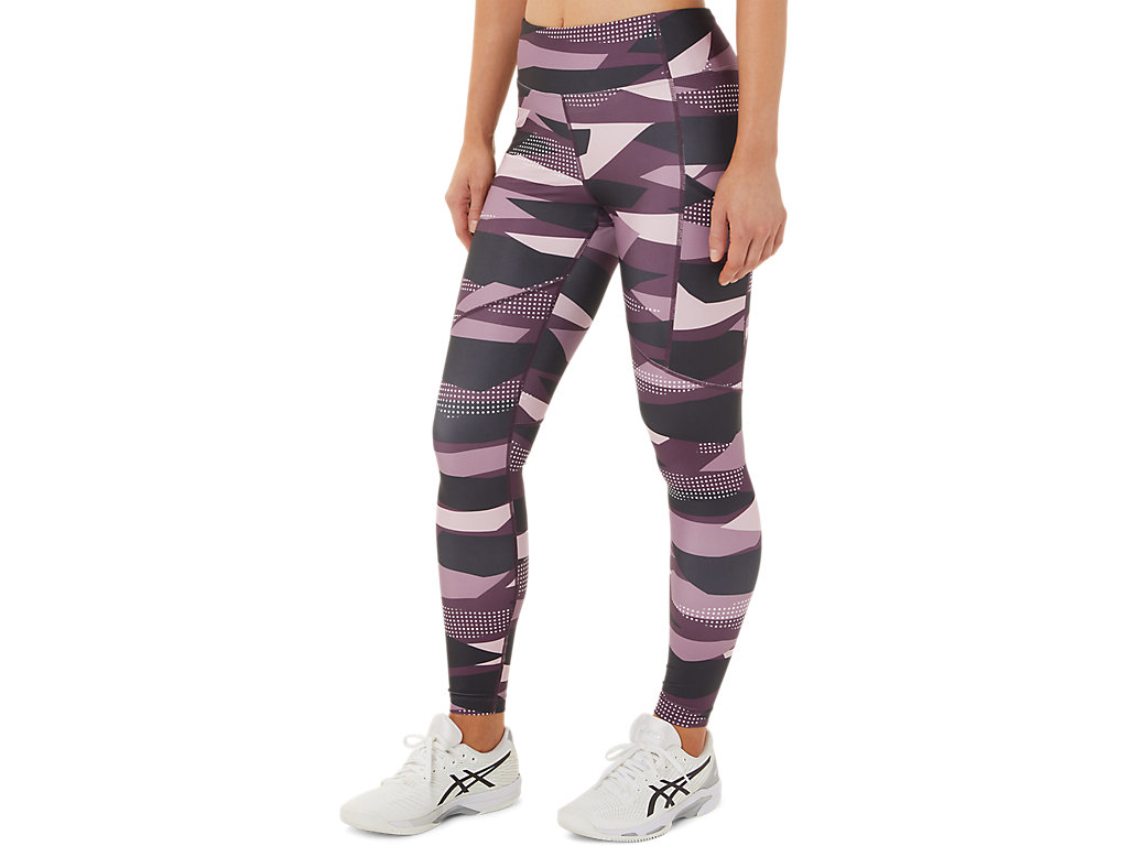 Leggings Asics New Strong 92 Printed Feminino Rosa | 3197-AUVBO