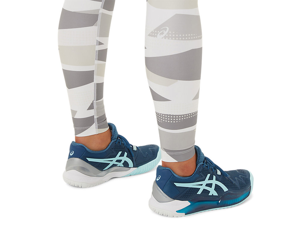 Leggings Asics New Strong 92 Printed Feminino Cinzentas | 3859-VSPMN