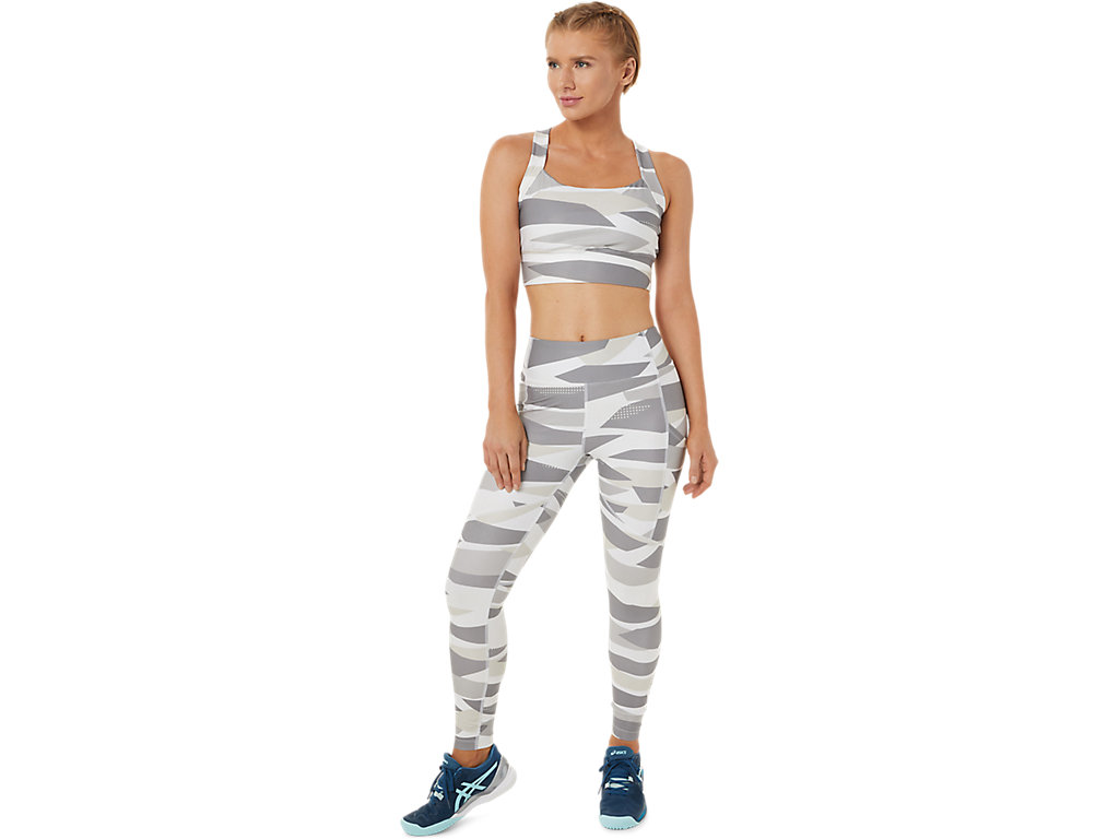 Leggings Asics New Strong 92 Printed Feminino Cinzentas | 3859-VSPMN