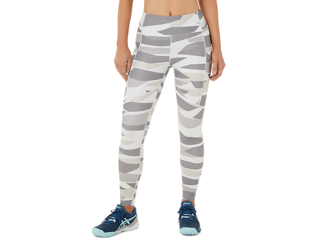 Leggings Asics New Strong 92 Printed Feminino Cinzentas | 3859-VSPMN