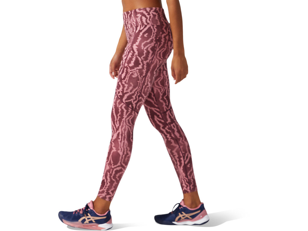 Leggings Asics New Strong 92 Printed Feminino Fucsia | 5162-BLSGZ