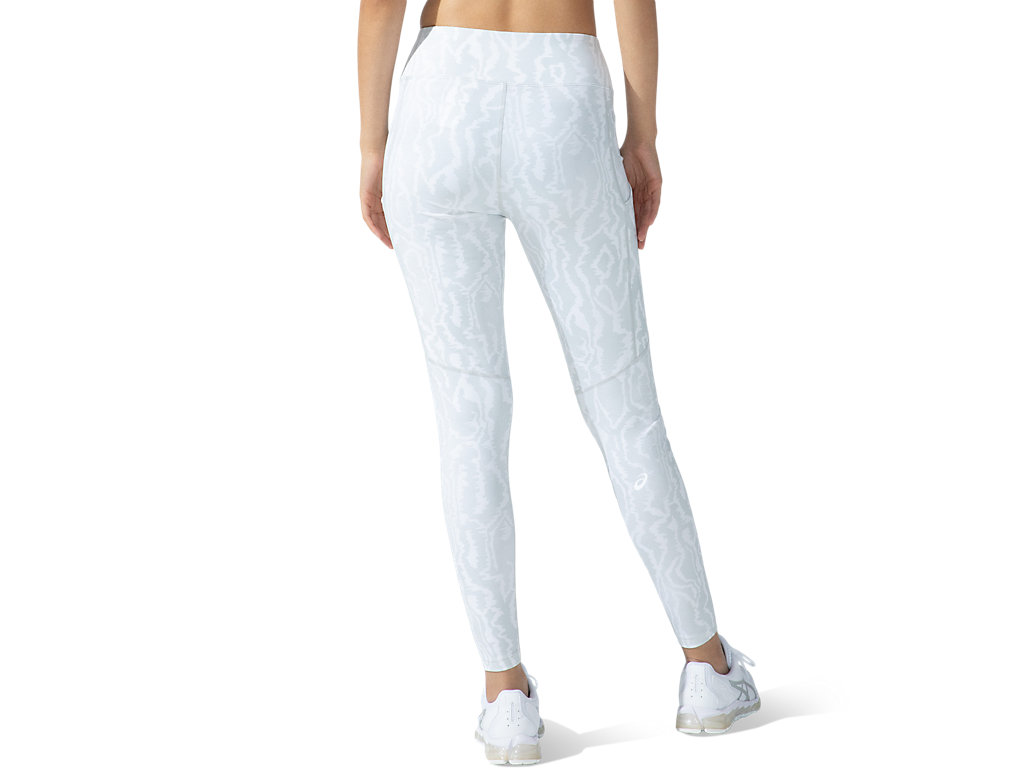 Leggings Asics New Strong 92 Printed Feminino Branco | 6259-DEGQC