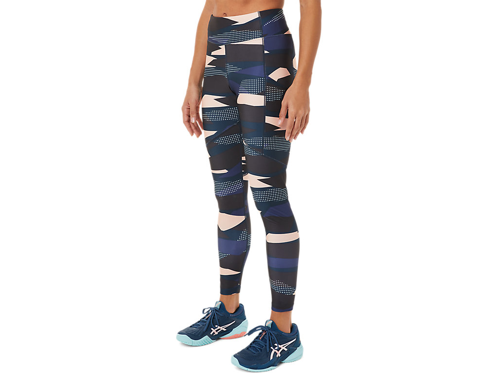 Leggings Asics New Strong 92 Printed Feminino Turquesa | 9046-AOHDK