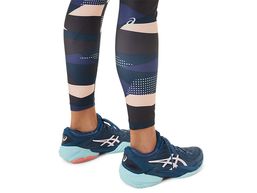 Leggings Asics New Strong 92 Printed Feminino Turquesa | 9046-AOHDK