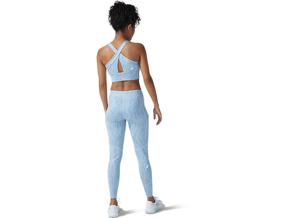 Leggings Asics New Strong 92 Printed Feminino Branco | 9734-LHQAS