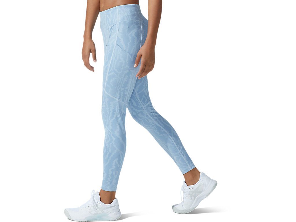 Leggings Asics New Strong 92 Printed Feminino Branco | 9734-LHQAS