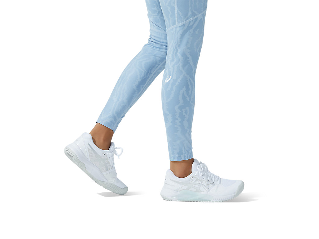 Leggings Asics New Strong 92 Printed Feminino Branco | 9734-LHQAS