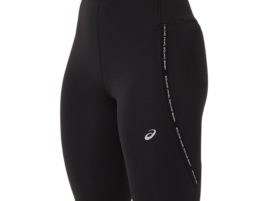 Leggings Asics Race High Cintura Feminino Pretas | 8795-ZGFHE