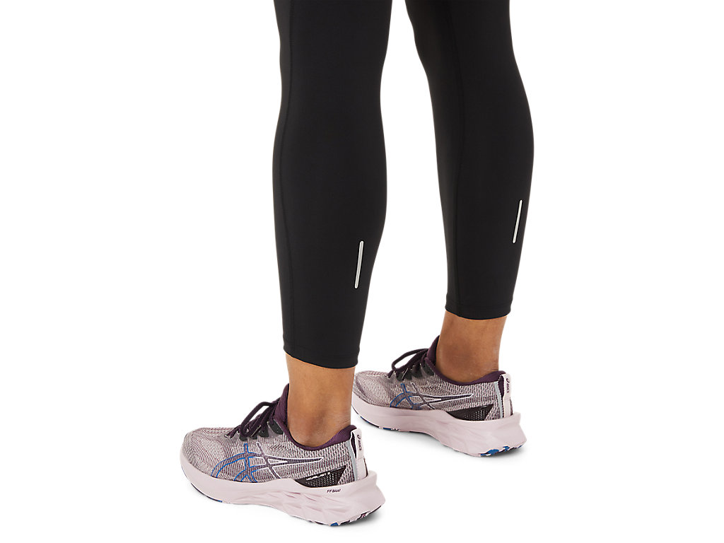 Leggings Asics Race High Cintura Feminino Pretas | 8795-ZGFHE