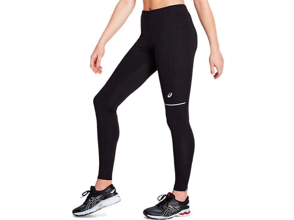 Leggings Asics Run Lite Show Feminino Pretas | 7624-TDUHJ