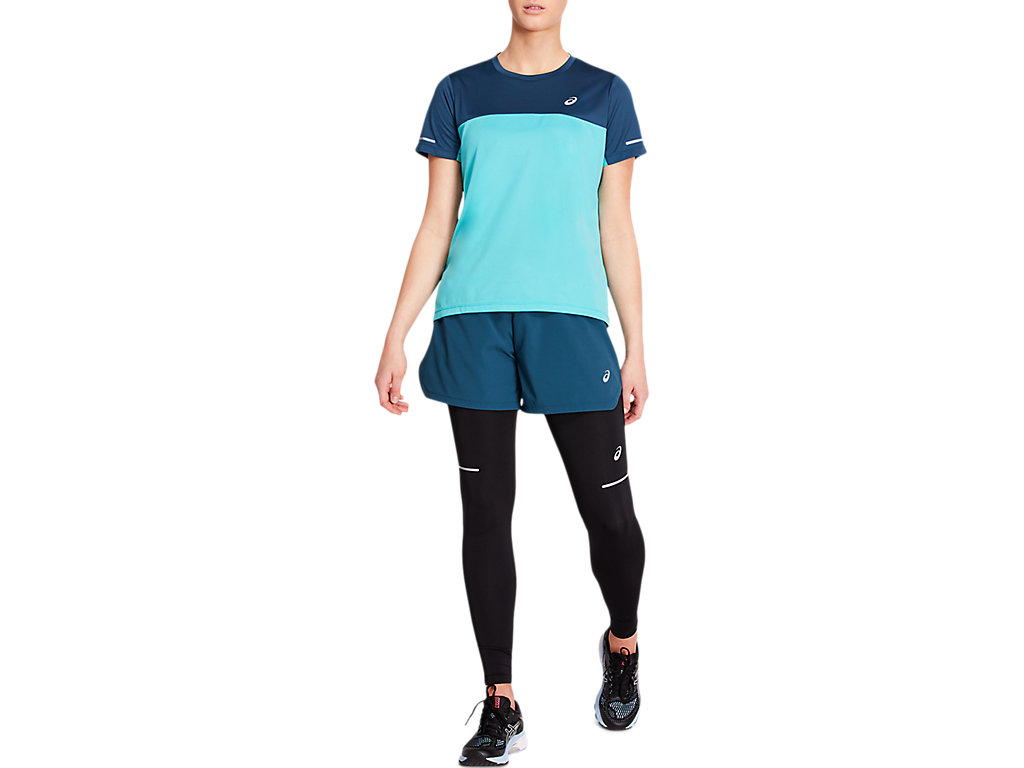 Leggings Asics Run Lite Show Feminino Pretas | 7624-TDUHJ